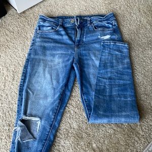 American Eagle Stretch Ripped Jeans